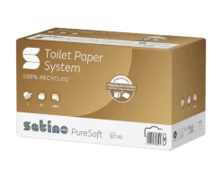 Satino Puresoft Toiletpapier met Dop 2-laags (24x 100m) Online