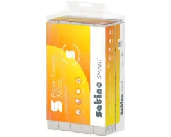 Satino Smart Handdoek V-vouw 2-laags 24x23cm (4000 stuks) Discount