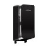Satino Systeemrol Dispenser voor 2 rollen zwart Clearance