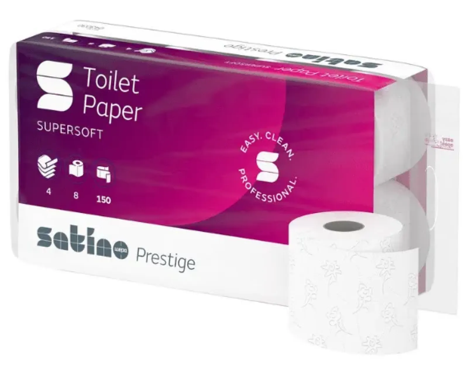 Satino Toiletpapier Prestige Cellulose 4-laags (72×150 vel) New