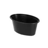 Sausbakje Ovaal Zwart 88 mm (50x 75ml) Sale