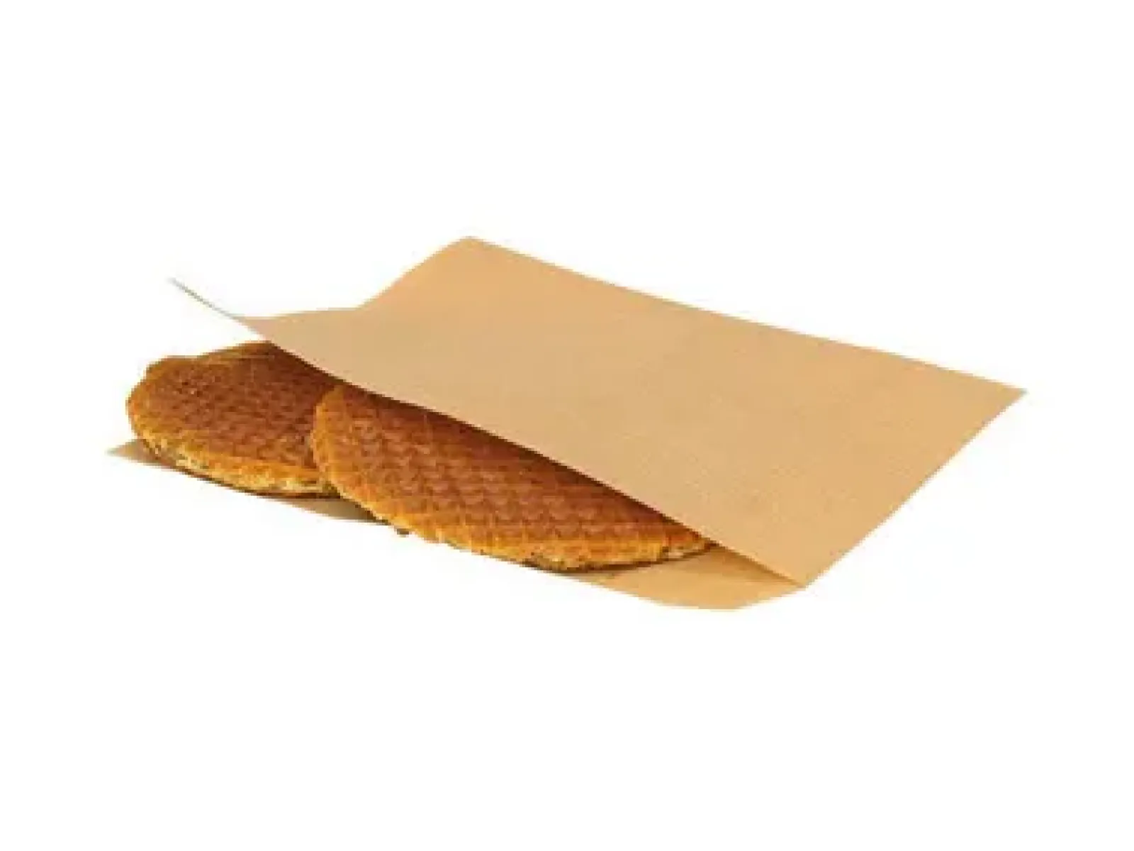 Shoarma grill zakje 15 x 15 cm bruin kraft (2000 stuks) Clearance