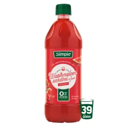 Slimpie Siroop Watermeloen Aardbei Suikervrij (6×650 ml) Clearance