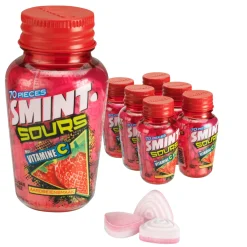 Smint Sours Aardbei Pot (6x 70 stuks) Discount