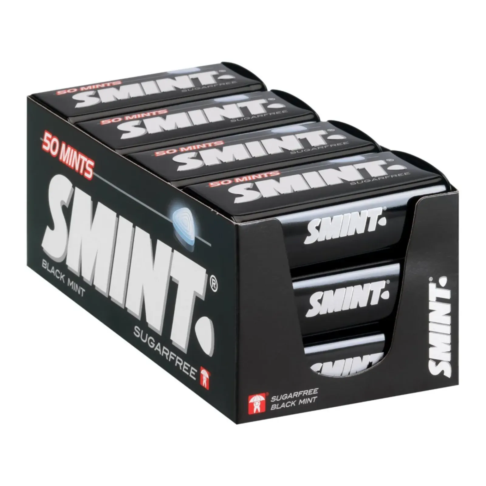 Smint XL Tin Blackmint (12x 50 stuks) Sale
