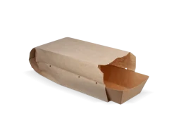 Snackzak Geperforeerd Kraft nr.25 BIO (0.5 pond)(1600 stuks) Best