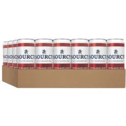 Sourcy Rood Mineraalwater Sprankelend (24x33cl) Hot