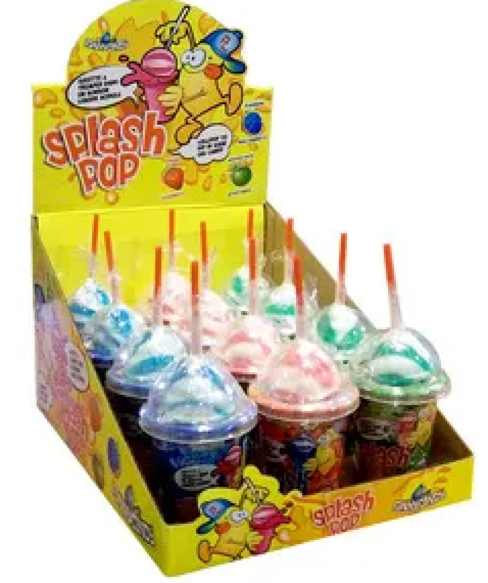 Funny Candy Splash Pop (12x 72gr)