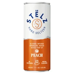 Stelz Hard Seltzer Peach Blik (12x 25cl)