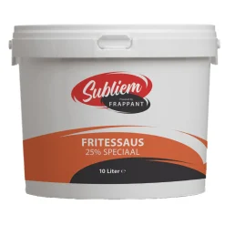 Subliem Frappant Fritessaus 25% (10 liter) Clearance
