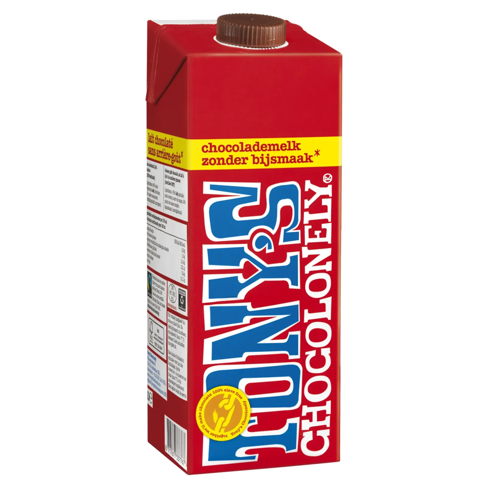 Tony's Chocolonely Tony’s Chocolonely Fairtrade Chocolademelk (8x 1 liter) Clearance