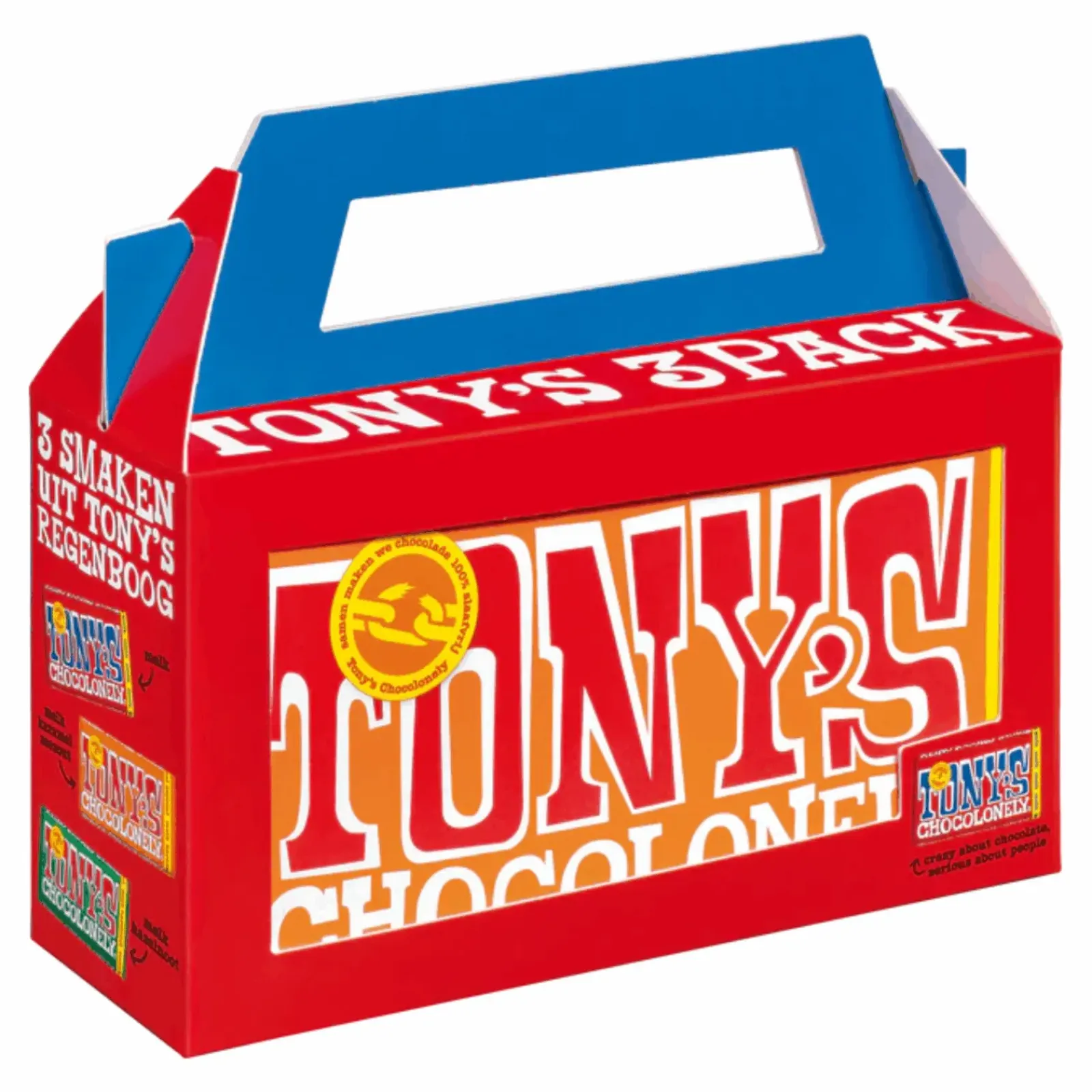 Tony's Chocolonely Tony’s Chocolonely rainbowpack classic (8x 3-pack) Best
