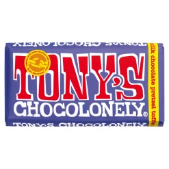 Tony's Chocolonely Tony’s Chocolonely Reep Donkere Melk Pretzel Toffee (15x 180gr) Best