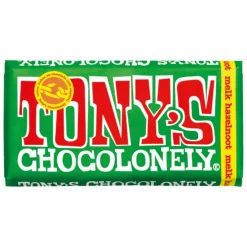 Tony's Chocolonely Tony’s Chocolonely Reep Melkchocolade Hazelnoot (15x 180gr) Discount