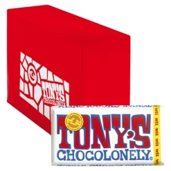 Tony's Chocolonely Tony’s Chocolonely Reep Witte Chocolade (15x 180gr) Best