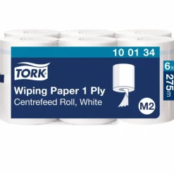 Tork Poetspapier Midi 1-laags 270 meter (6 rollen) Sale