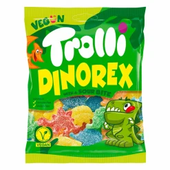 Trolli Dino Rex Veggie zakje (18x 200g) Clearance