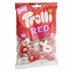 Trolli Red Fruits Mini Rings zakje (15x 200g) Sale