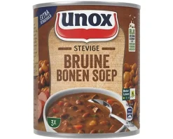 Unox Stevige Bruine Bonensoep Blik (6x 0,8 liter) Clearance