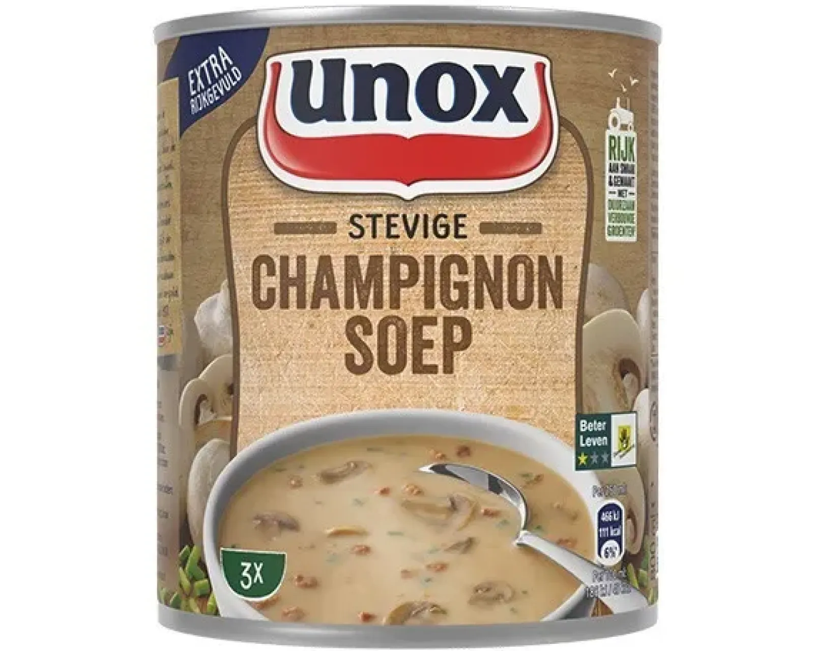 Unox Stevige Champignonsoep (6x 0,8 liter) Outlet