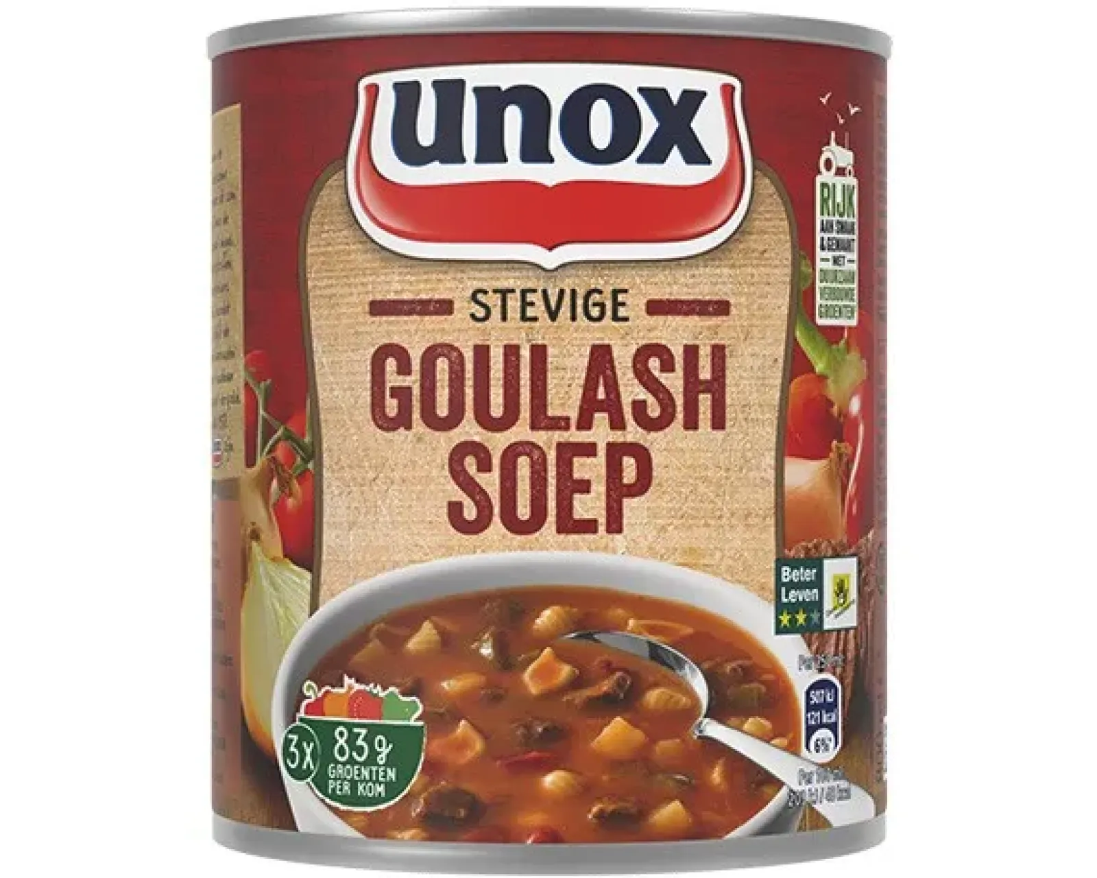 Unox Stevige Goulashsoep Blik (6x 0,8 liter) Discount