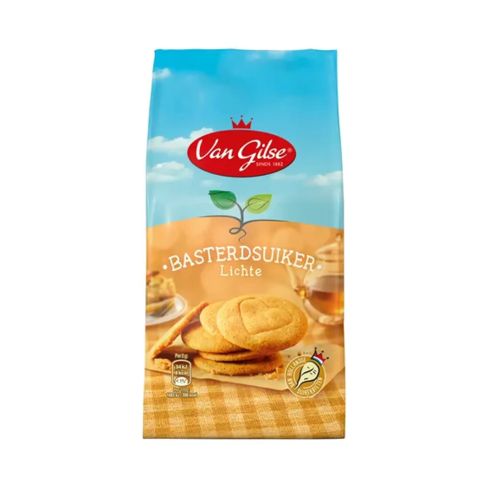 Van Gilse Basterdsuiker Licht (12x 600gr)