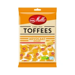 Van melle Toffees Advocaat Vegan (12x225gr) New