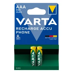 Varta AAA Oplaadbare Batterijen Phone HR03 500mAh (10x 2 stuks) Outlet