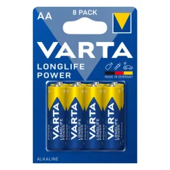 Varta AA Longlife Power Batterijen LR6 (10x 8 stuks) New