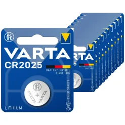 Varta CR2025 Lithium Knoopcel Batterij (10 stuks) Online