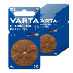 Varta Hoortoestelbatterijen 312 (10x 6 stuks) Outlet
