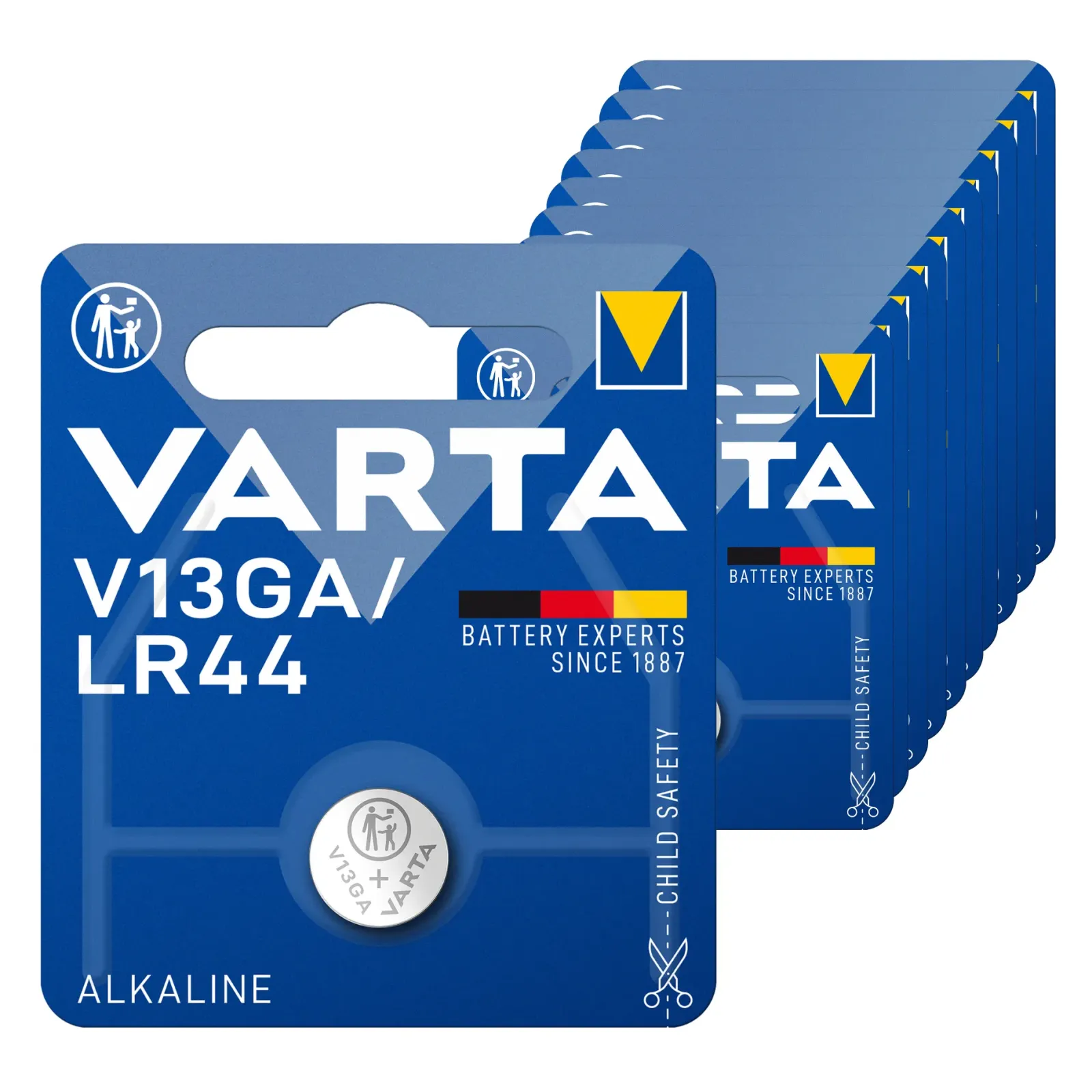 Varta V13GA/ LR44 Knoopcel Batterij (10 stuks) Online