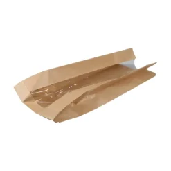 Merkloos Vensterzak bruin kraft (500 stuks) Clearance