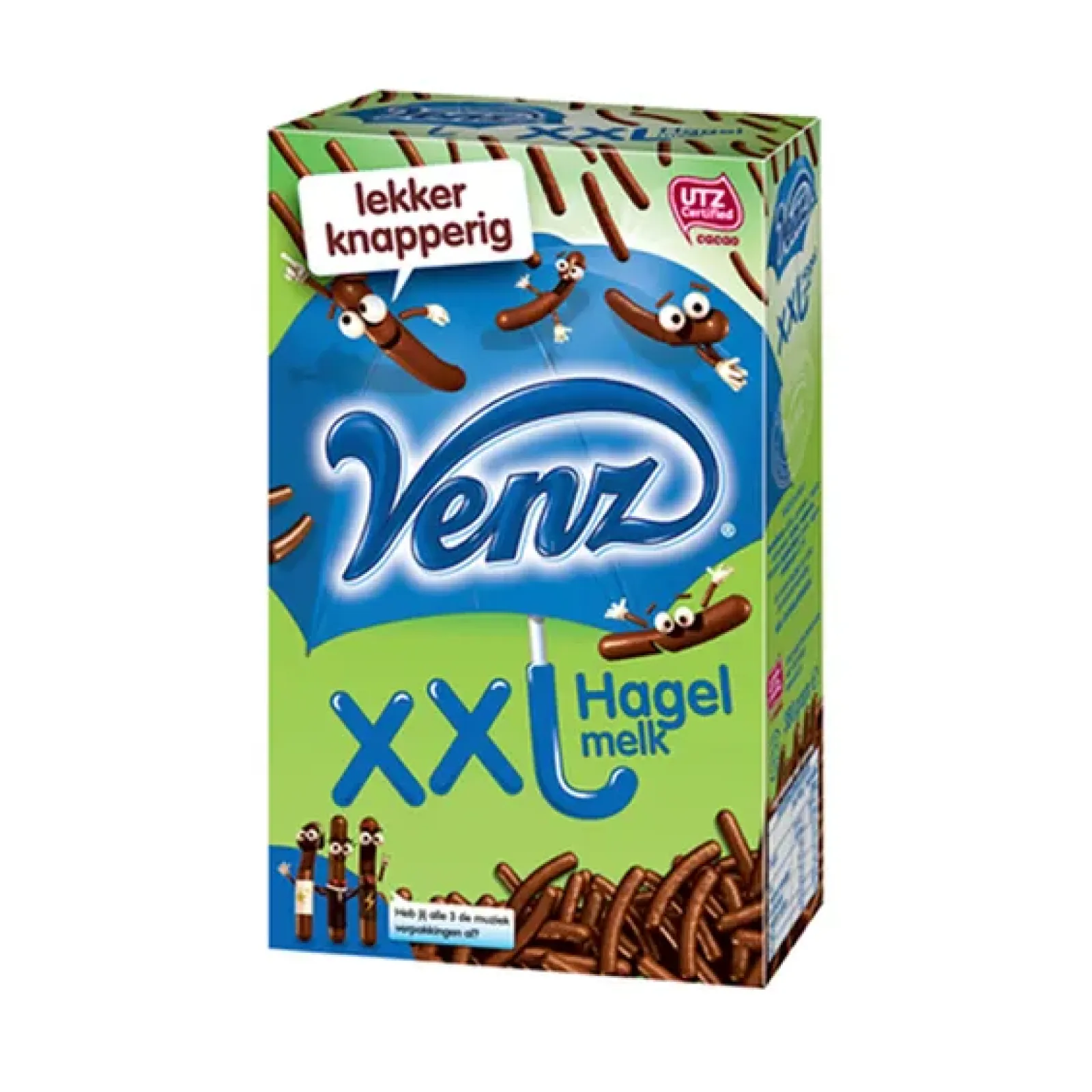 Venz XXL chocoladehagelslag melk (9x 380gr) Sale