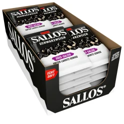 Villosa Sallos Schwarzweich Süß-Salzig (20x 200gr) New