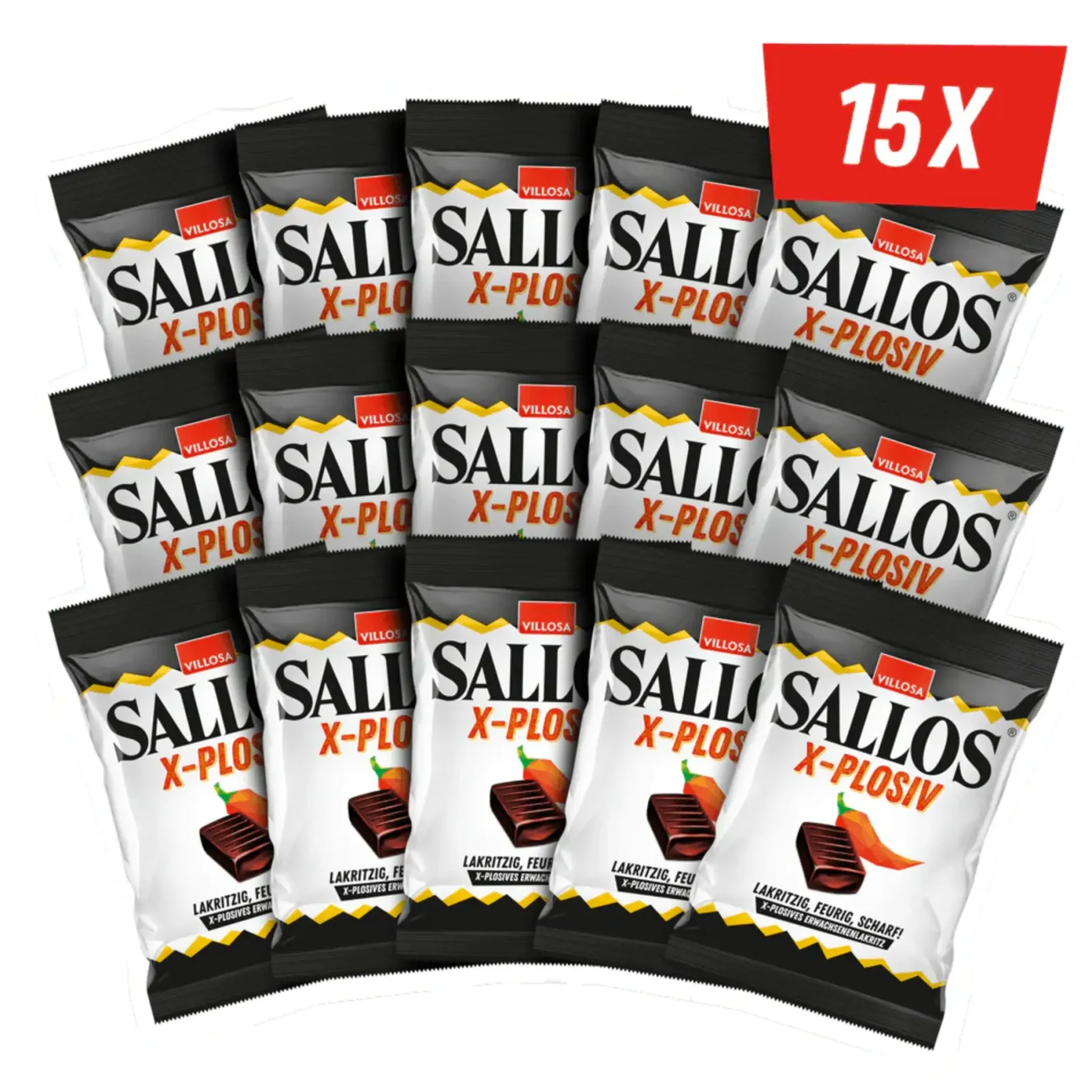 Villosa Sallos X-Plosiv (15x 150gr) Hot