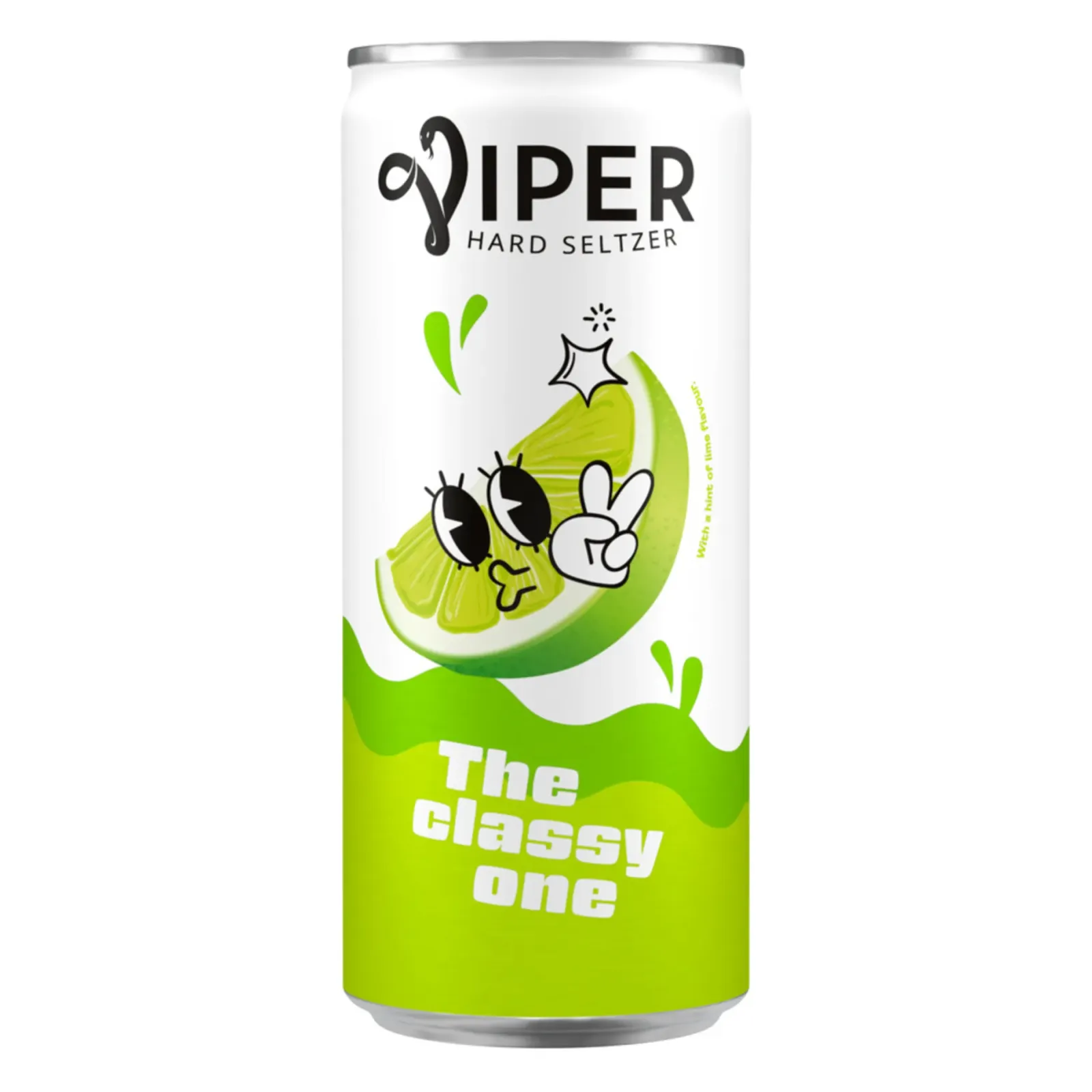 Viper Hard Seltzer Lime blik (12x 25cl) Outlet
