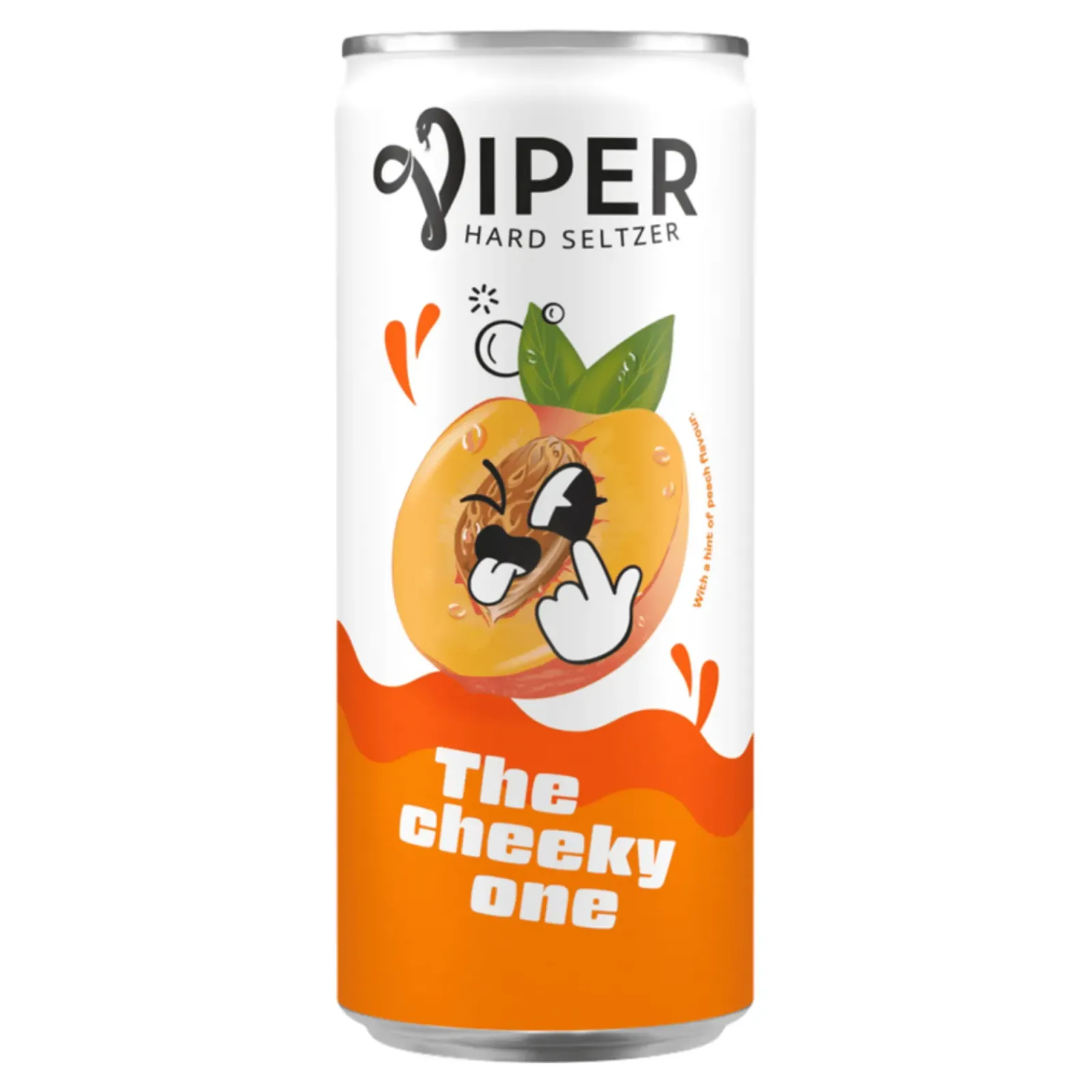 Viper Hard Seltzer Peach blik (12x 25cl) Clearance
