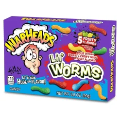 Warheads lil worms pak (12x 99gr) Hot
