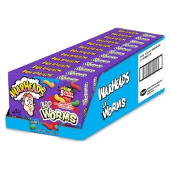 Warheads lil worms pak (12x 99gr) Hot