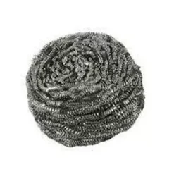 Wecoline schuurbol rvs 40 gram (10 stuks) Hot