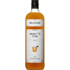 Weekend cocktail amaretto sour 12.5% 1 liter New