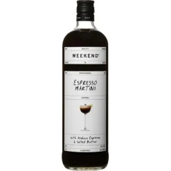 Weekend cocktails espresso martini 14.9% 1 liter Online