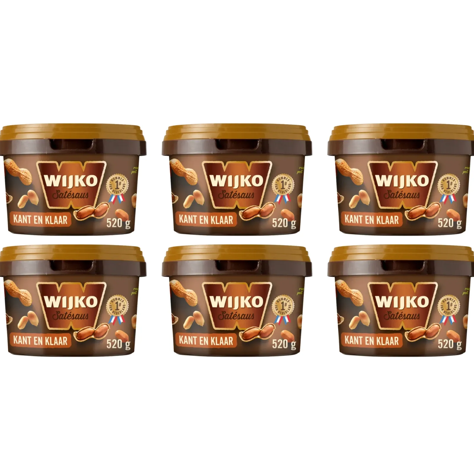 Wijko satesaus kant en klaar (6x 520gr) Online