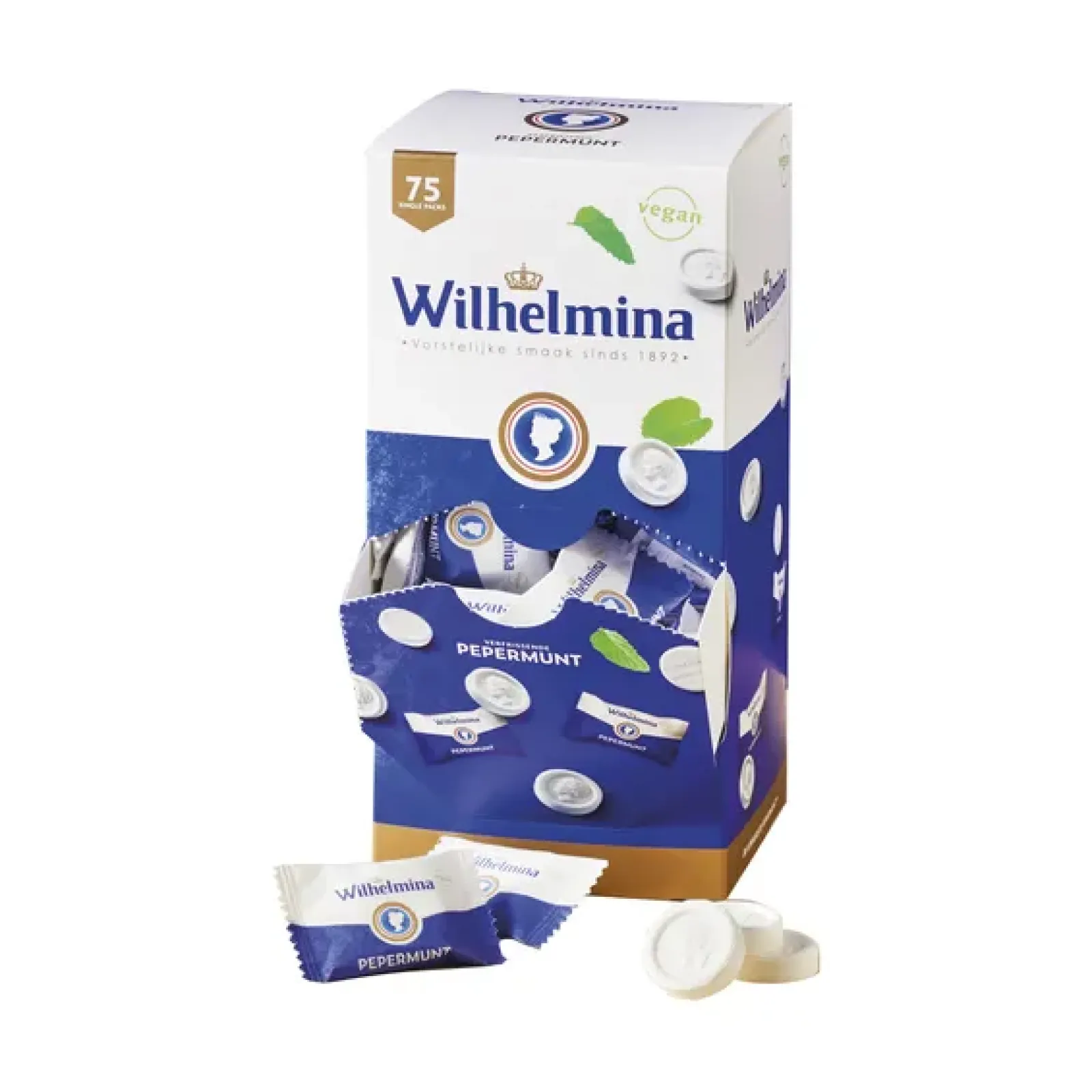 Wilhelmina Pepermunt Single (75 stuks)