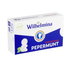 Wilhelmina Pepermunt Vegan Doosje (12x 100gr) Best