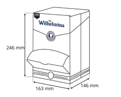 Wilhelmina Pepermunt Vegan Single Pack (200 stuks) Discount