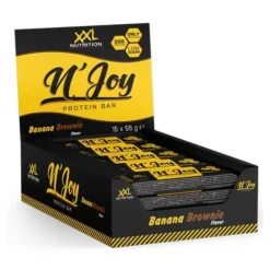 XXL Nutrition N’Joy Protein Bar Banana Brownie (15x 55g) Sale
