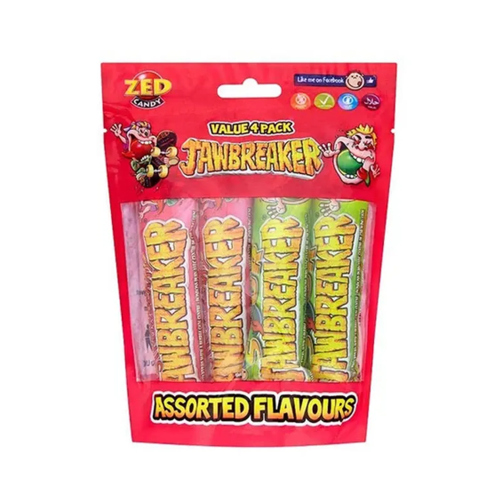 Zed Candy Zed Jawbreaker Value 5-Pack (24x81gr) Sale